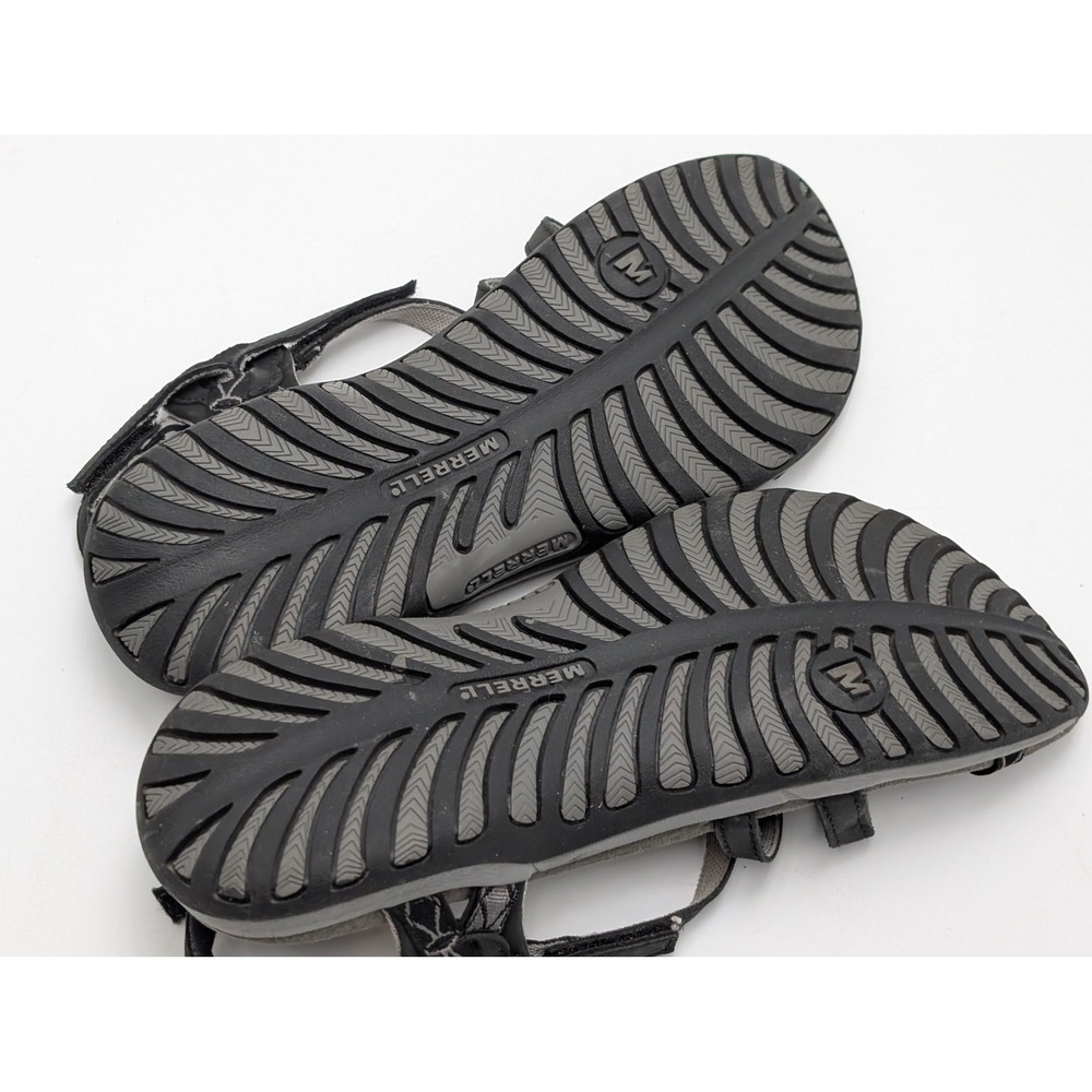 Merrell Sandals Womens 9 Black Terran Lattice II J67698 Athletic Hiking Strappy - Picture 6 of 7